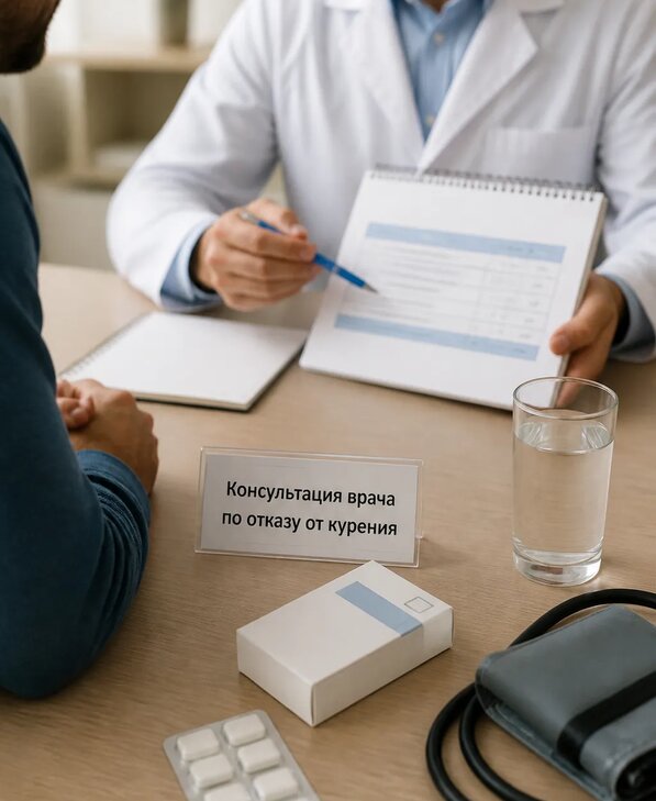 Консультация врача по отказу от курения для взрослых в Северодвинске